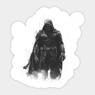 CHARCOAL DR DOOM Sticker